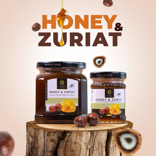 DAR ALBARAKAT HONEY & ZURIAT  عسل دار البركات مع الزريت